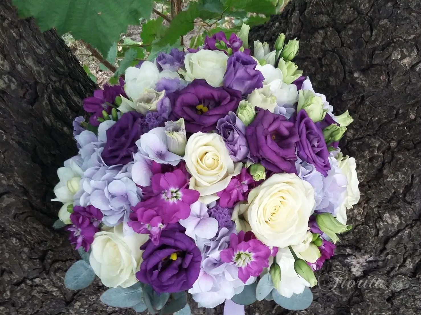 捧花12 紫色佳人